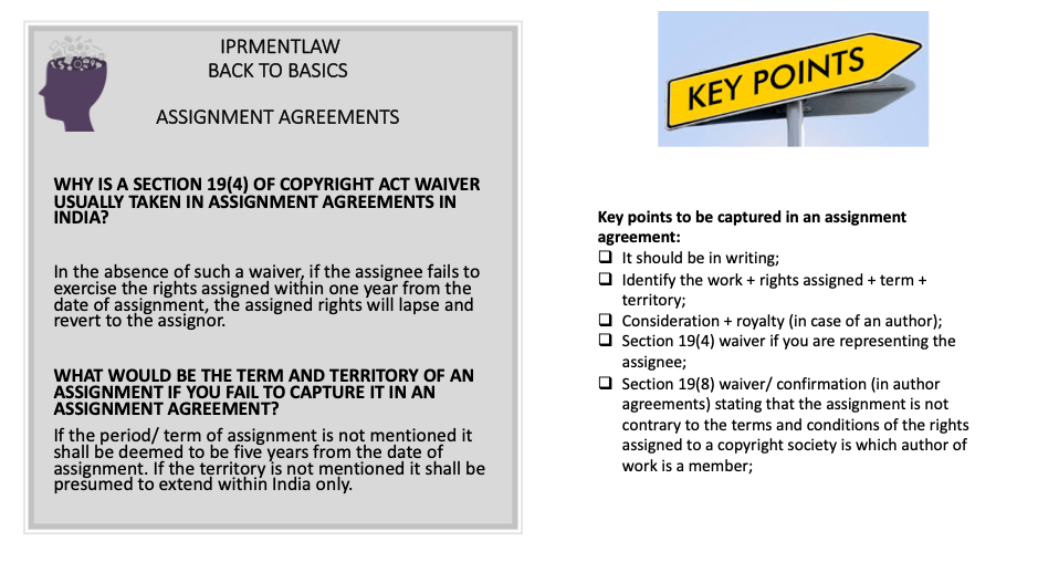 Assignment Amendments