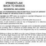 incidental inclusion