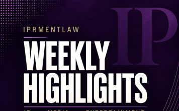 IPRMENTLAW WEEKLY HIGHLIGHTS (SEP 14-20, 2026)