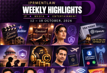 IPRMENTLAW WEEKLY HIGHLIGHTS (OCTOBER 12-18, 2026)