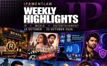 IPRMENTLAW WEEKLY HIGHLIGHTS (October 19- 25, 2026)